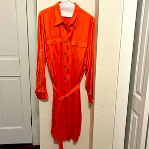 Stunning Lauren Copper shirt dress 20W